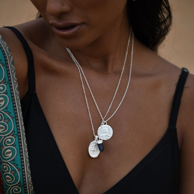 Relic Coin Pendant Silver Outlet from Loft & Daughter