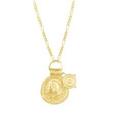You Got This/ Athena Shield Pendant via Loft & Daughter
