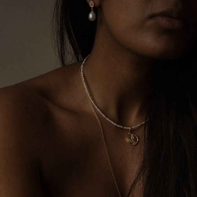 I Will Always Find My Way Pearl Choker from Loft & Daughter