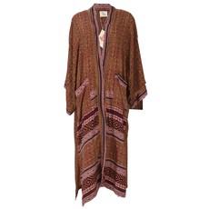 If Saris Could Talk Maxi Kimono- Desert Nomad via Loft & Daughter