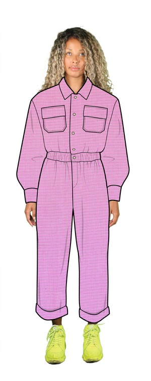 Made-to-order! Pink Gingham Checks! from logocomo