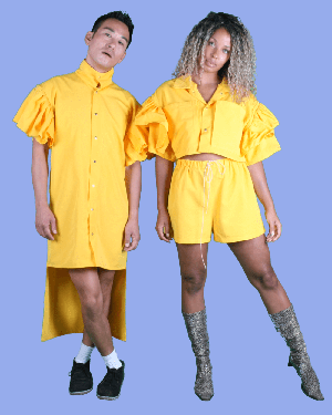 DANNY yellow – dress from logocomo