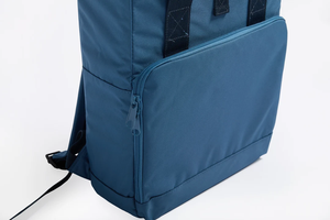 Recycled Twin Handle Roll Top Backpack from Lost in Samsara