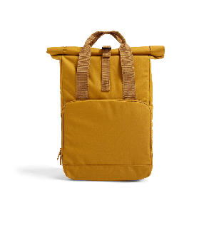 Recycled Twin Handle Roll Top Backpack from Lost in Samsara