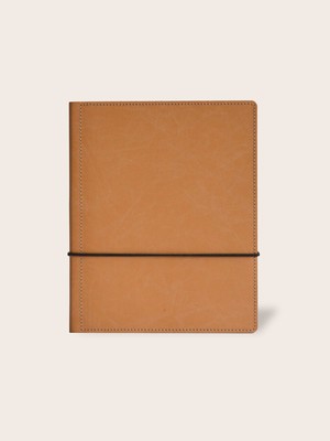 Circulair Notebook LOOP LUXE - Blond Bruin from MADE out of