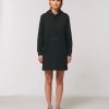 Hoodie dress black from madeclothing