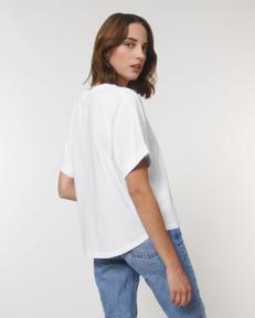Cuffed white tee-shirt via madeclothing