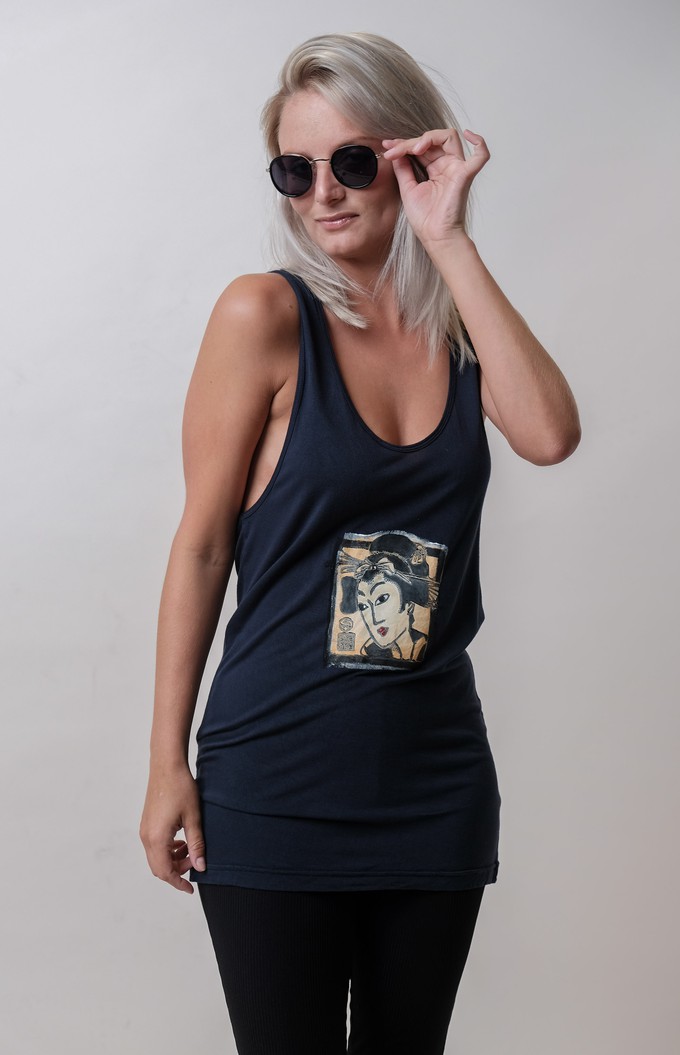 geisha flowy tank top from madeclothing