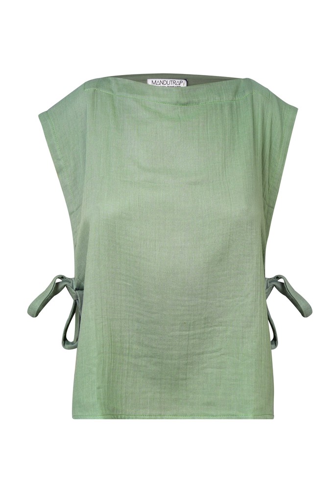  Zero Waste Wickelbluse Deda – wandelbar, nachhaltig & vielseitig kombinierbar from ManduTrap