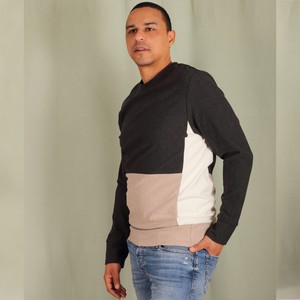 Sweater Miilo Grau/Sand from ManduTrap