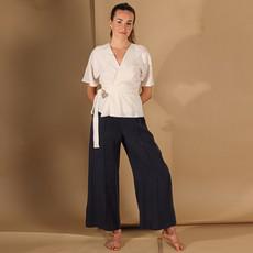 Tencel Hose Janina in Blau via ManduTrap