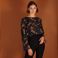 Florale Bluse Lanah aus Biobaumwolle kbA via ManduTrap