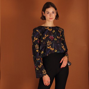 Florale Bluse Lanah aus Biobaumwolle kbA from ManduTrap