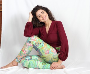Leggings Valita mit floralem Muster from ManduTrap