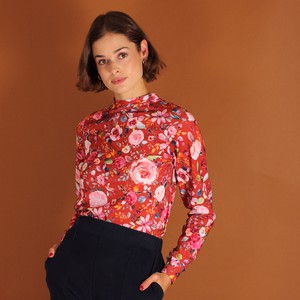 Florales Longsleeve Kimberlé aus Biobaumwolle kbA from ManduTrap