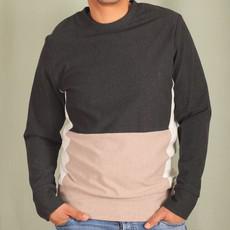 Sweater Miilo Grau/Sand via ManduTrap