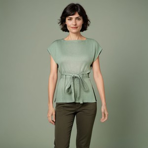 Zero Waste Wickelbluse Deda – wandelbar, nachhaltig & vielseitig kombinierbar from ManduTrap