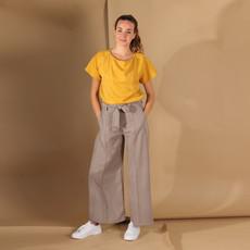 Tencel Hose Janina in Khaki via ManduTrap