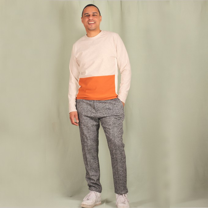 Sweater Miilo Sand/Cognac from ManduTrap