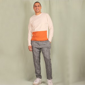 Sweater Miilo Sand/Cognac from ManduTrap