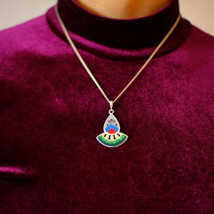 Minanqari Kette aus 925 Silber, handgefertigte Vintage-Unikat im Folklore Design. from ManduTrap