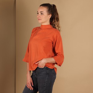 Tencel Bluse Juma in Rost from ManduTrap