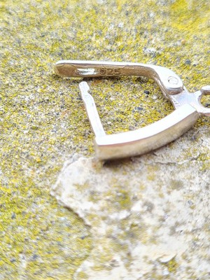 Ohrringe 925 Silber – Minanqari, handgefertigte Vintage-Unikate in Tropfenform from ManduTrap