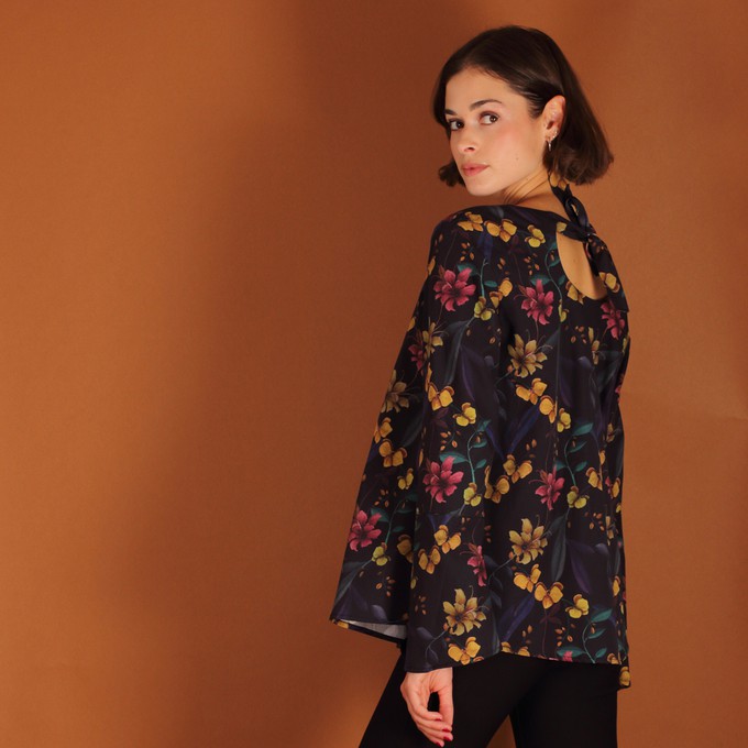 Florale Bluse Lanah aus Biobaumwolle kbA from ManduTrap
