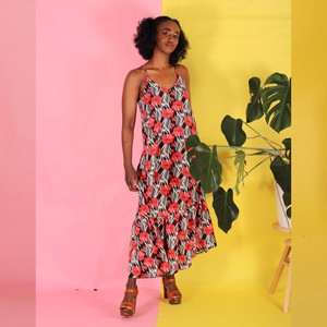 Volantkleid Saram mit Blumenmuster from ManduTrap