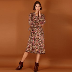 Florales Wickelkleid Marni aus Bio Baumwolle (kbA) from ManduTrap