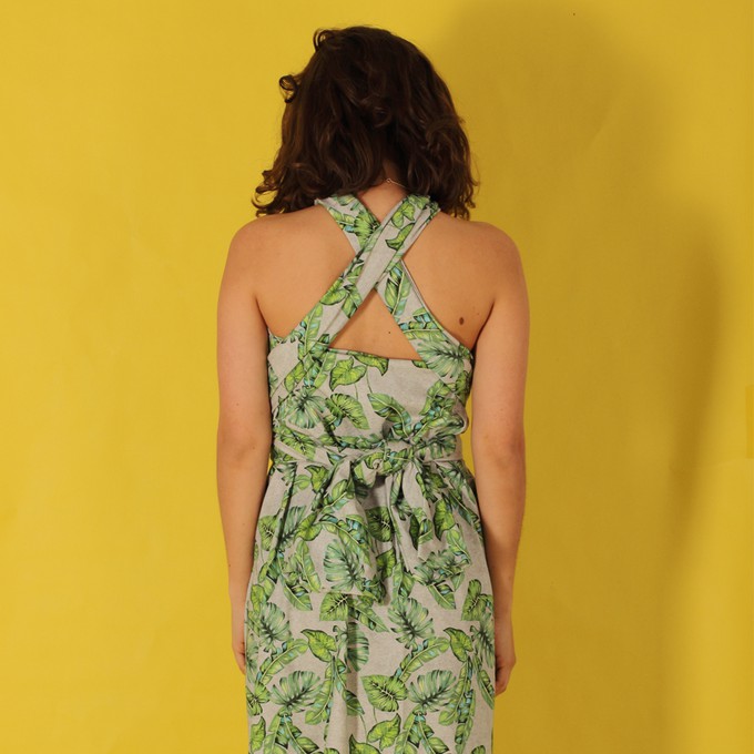 Sommer Wickelkleid „Leafs“  mit Blättermuster from ManduTrap