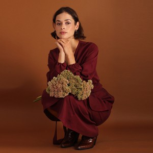 Tencel Wickelkleid Tara in berry from ManduTrap