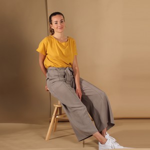 Tencel Hose Janina in Khaki from ManduTrap