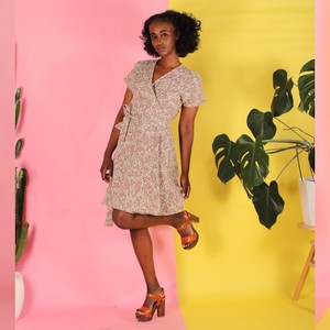 Wrapdress Pamina aus Bio Baumwolle from ManduTrap