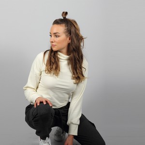 Turtleneck Pullover Sona in  creme weiß from ManduTrap