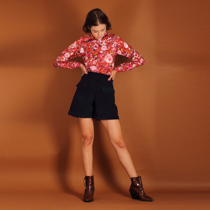 Florales Longsleeve Kimberlé aus Biobaumwolle kbA from ManduTrap