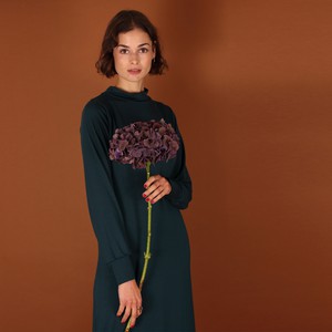 Tencel Turtleneck Kleid Nooah in petrol from ManduTrap