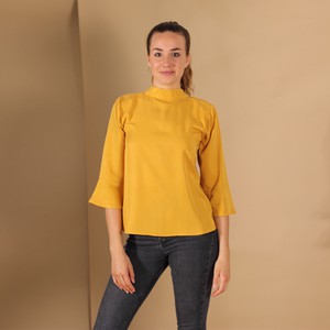 Tencel Bluse Juma in Senfgelb from ManduTrap