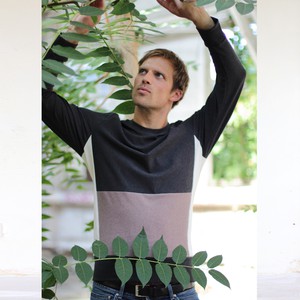 Sweater Miilo Grau/Sand from ManduTrap