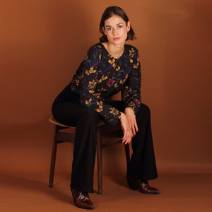 Florale Bluse Lanah aus Biobaumwolle kbA from ManduTrap