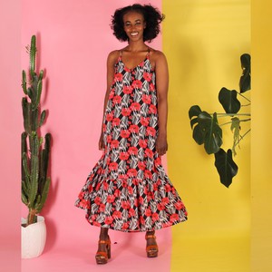 Volantkleid Saram mit Blumenmuster from ManduTrap