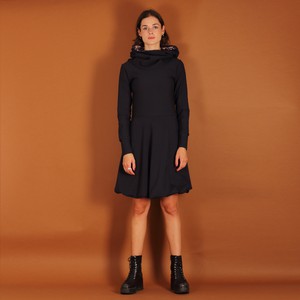 Ballonkleid mit Kapuze/Hoodie in dunkelblau from ManduTrap
