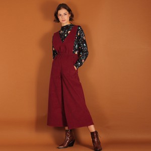 Jumpsuit Clara aus einem Bio- Baumwollcord in berry (weinrot/lila) from ManduTrap