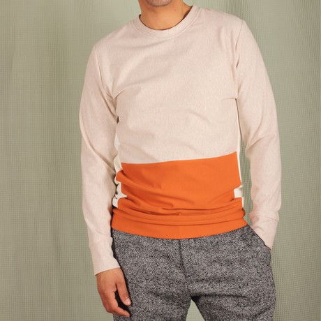 Sweater Miilo Sand/Cognac from ManduTrap