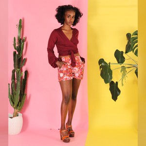 Shorts Kimberlé mit Blumenmuster from ManduTrap