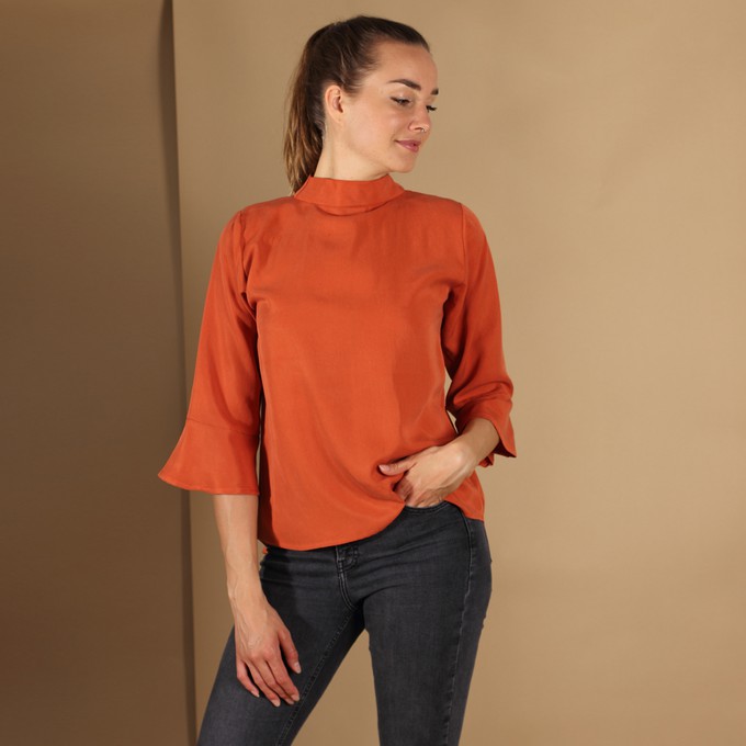 Tencel Bluse Juma in Rost from ManduTrap