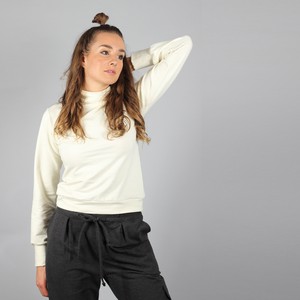 Turtleneck Pullover Sona in  creme weiß from ManduTrap