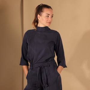 Tencel Bluse Juma in Blau from ManduTrap