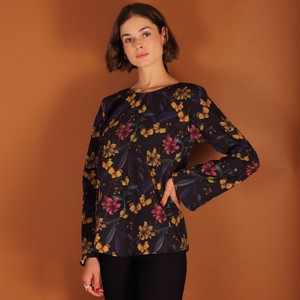 Florale Bluse Lanah aus Biobaumwolle kbA from ManduTrap