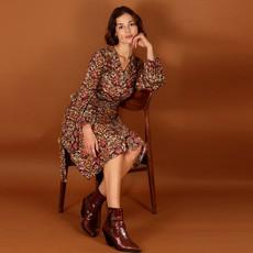 Florales Wickelkleid Marni aus Bio Baumwolle (kbA) via ManduTrap